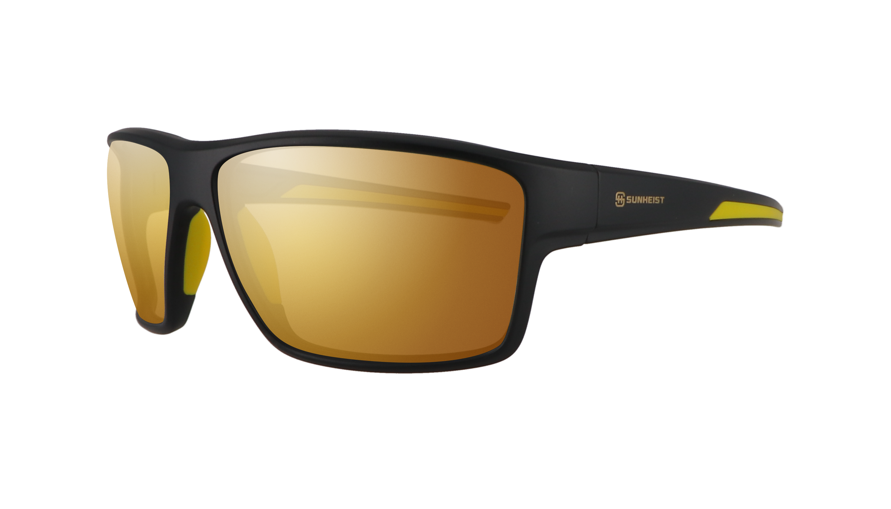 Matte Black / Brown with Gold Mirror Polarized