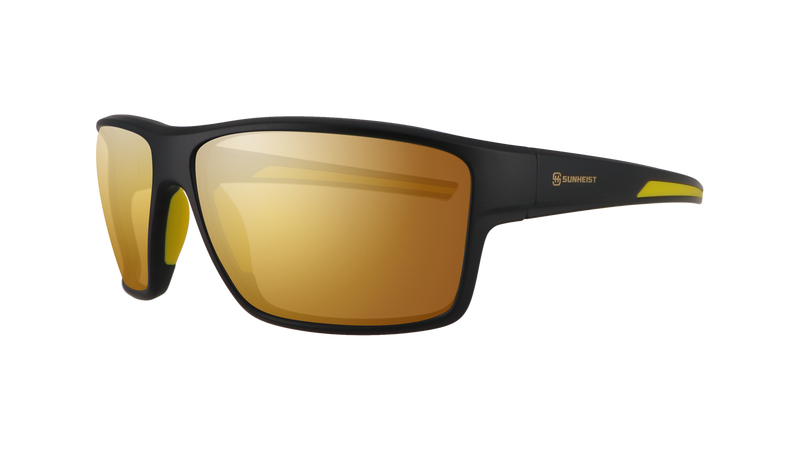 Matte Black / Brown with Gold Mirror Polarized