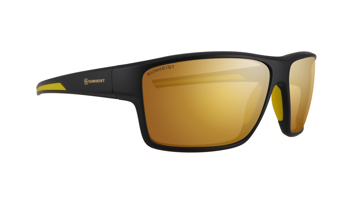 Matte Black / Brown with Gold Mirror Polarized
