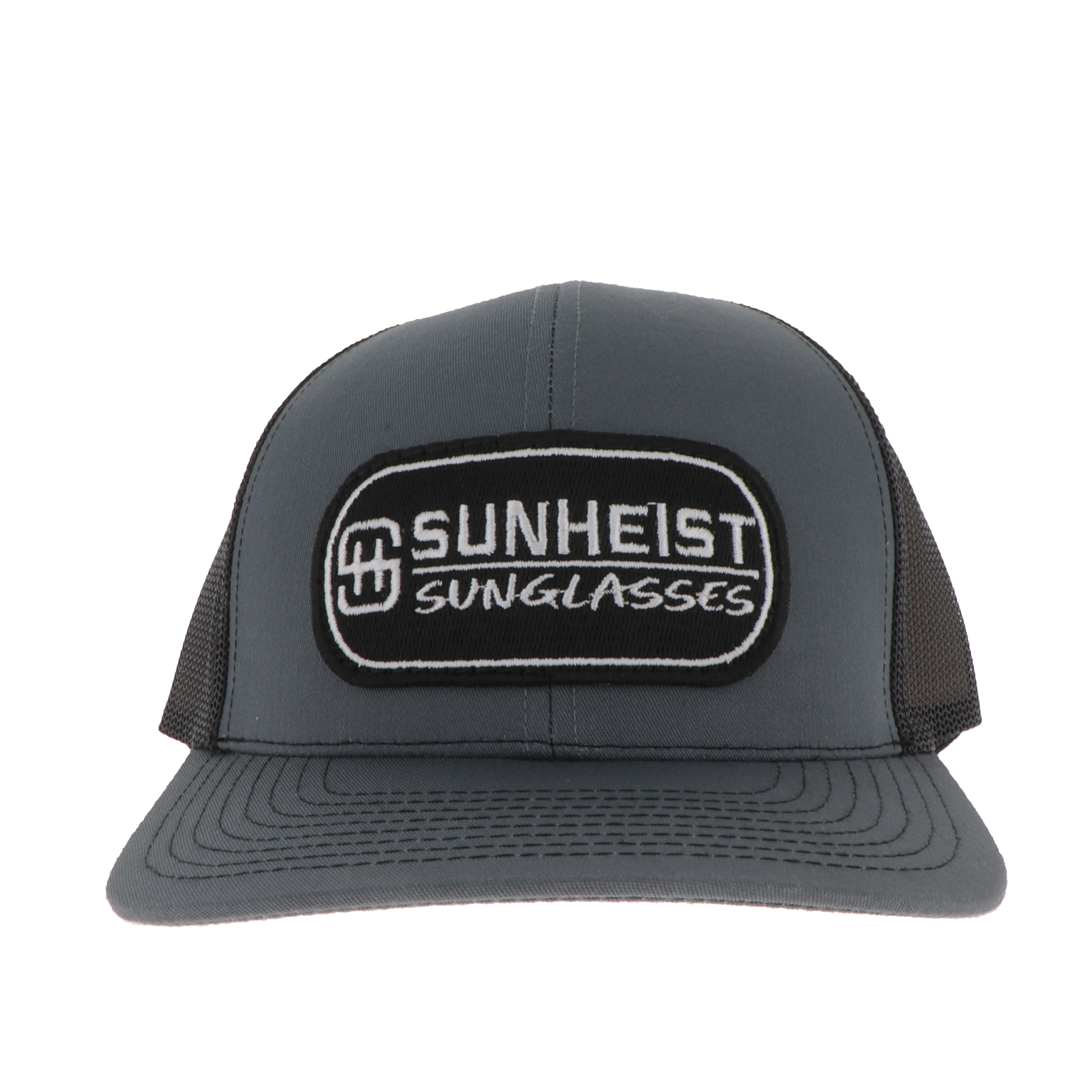 Black Gray Trucker