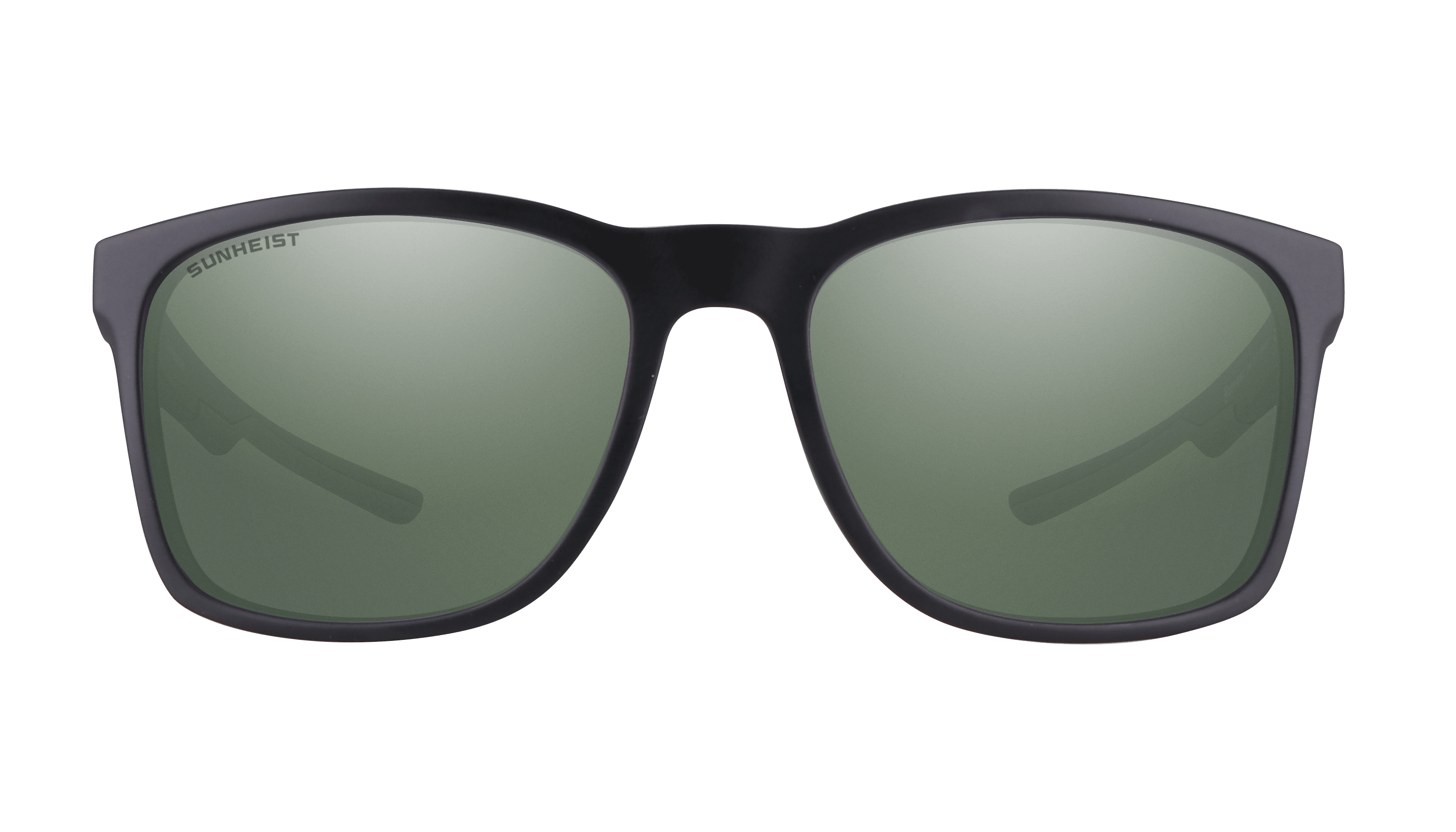 Matte Black / Green with Light Mirror