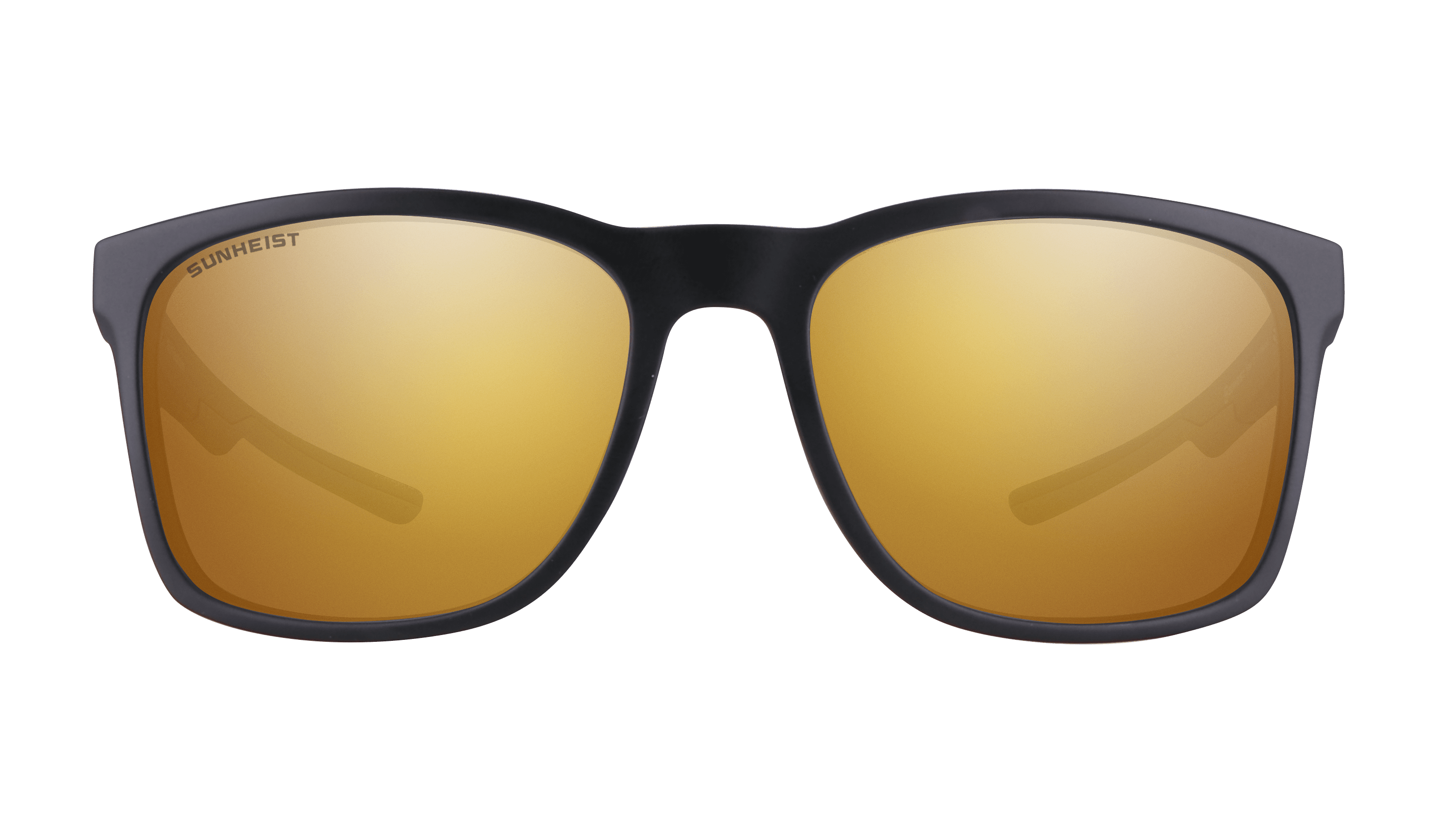 Matte Black / Brown with Gold Mirror