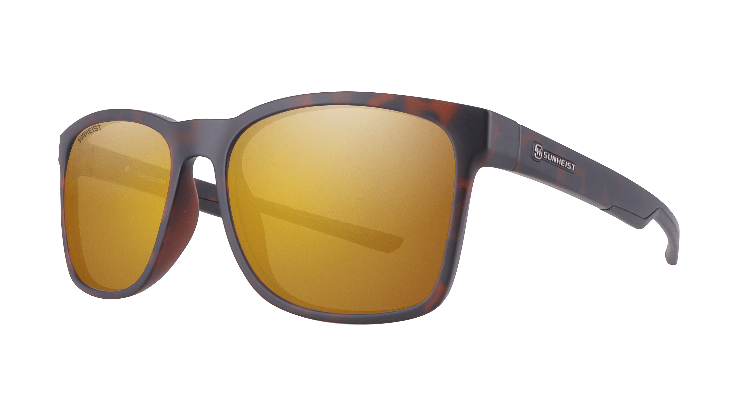 Matte Brown Tortoise / Brown with Gold Mirror