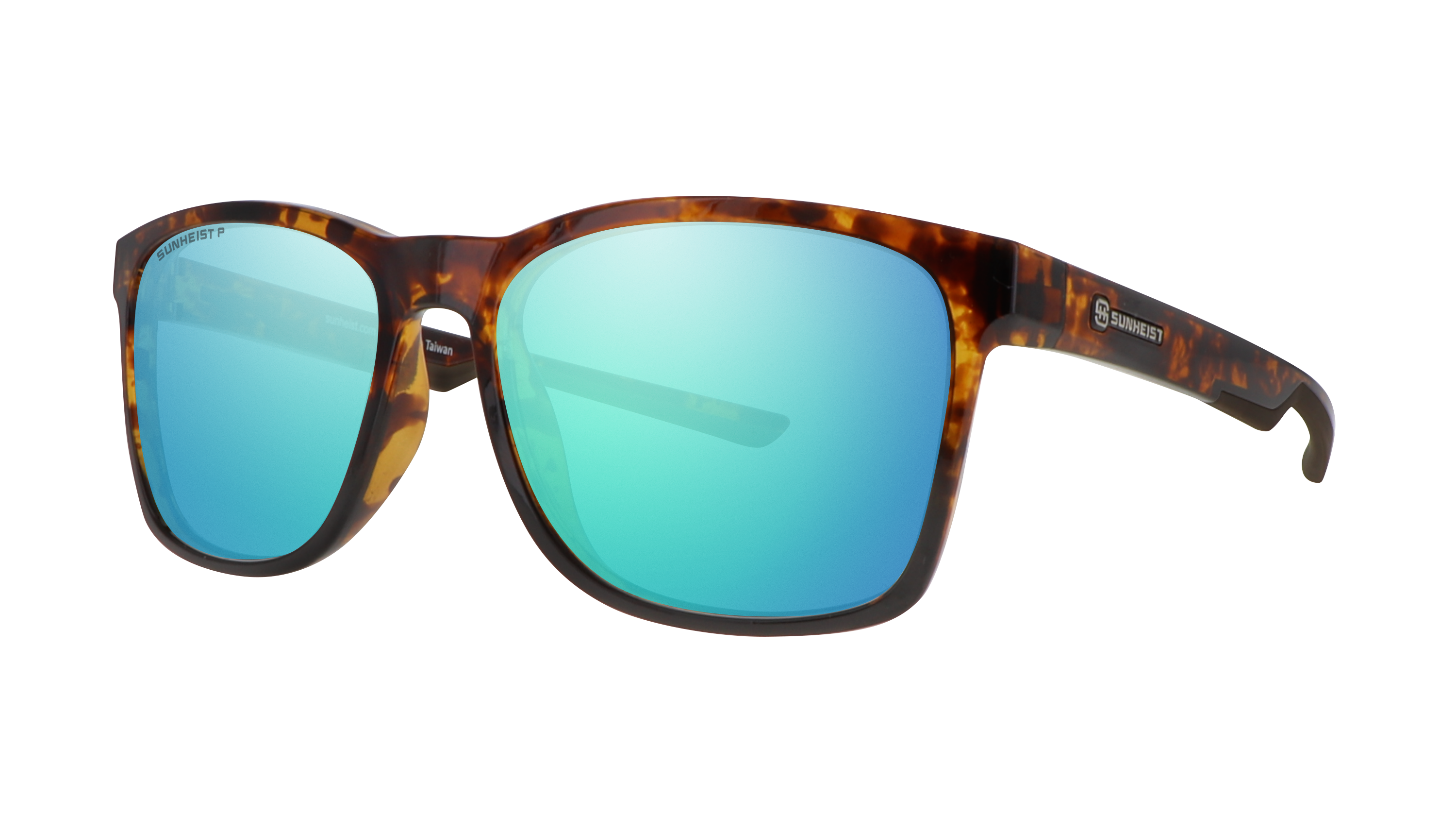 Gloss Brown Tortoise / Brown with Green Mirror Polarized