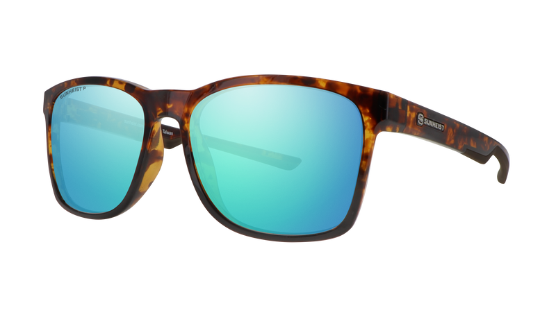 Gloss Brown Tortoise / Brown with Green Mirror Polarized