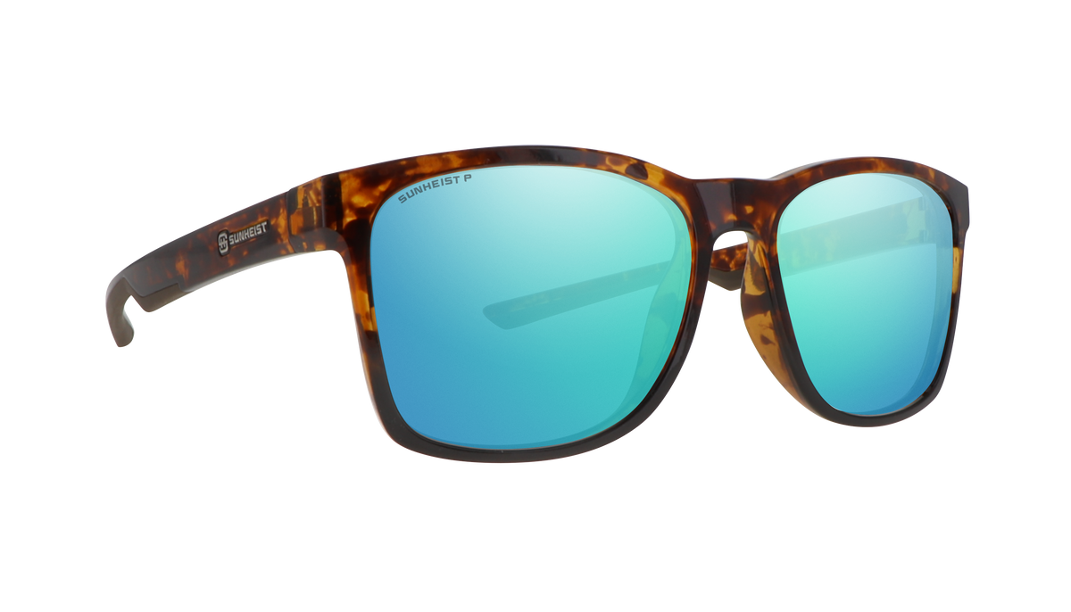 Gloss Brown Tortoise / Brown with Green Mirror Polarized