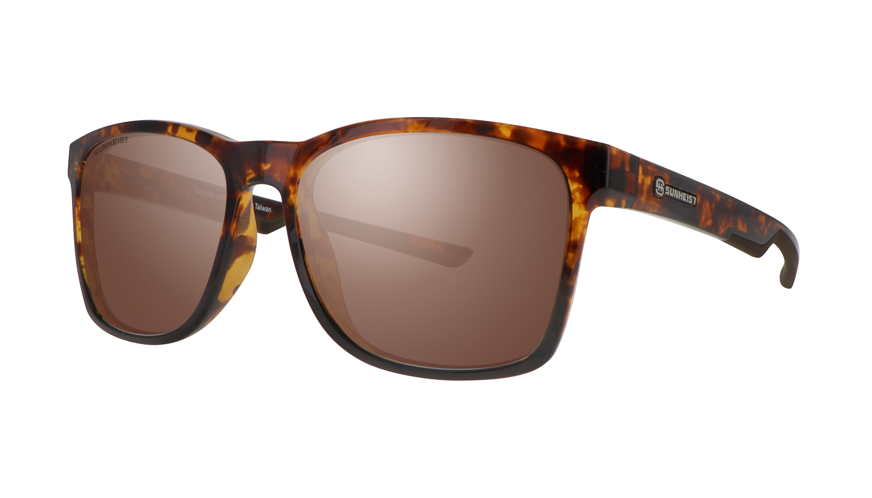 Gloss Brown Tortoise / Brown with Full Mirror